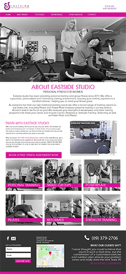 Eastside Studio Boutique Gym in Parnell, Auckland